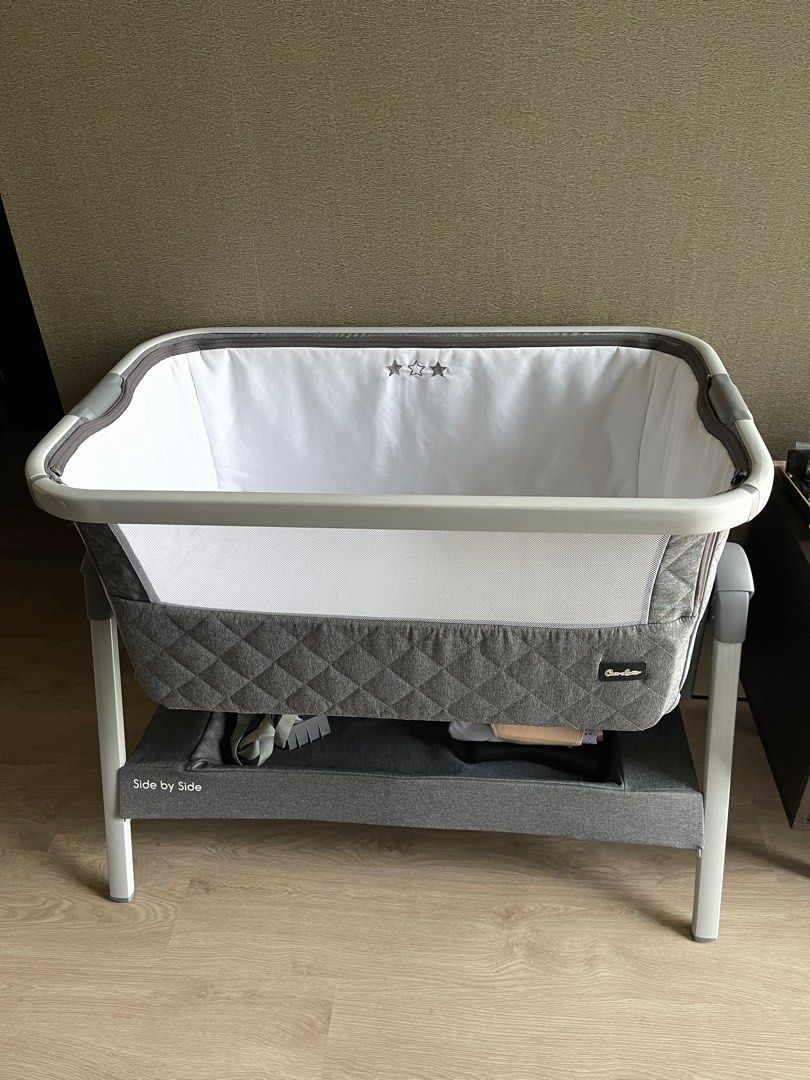 Coco Latte side by side crib on Carousell