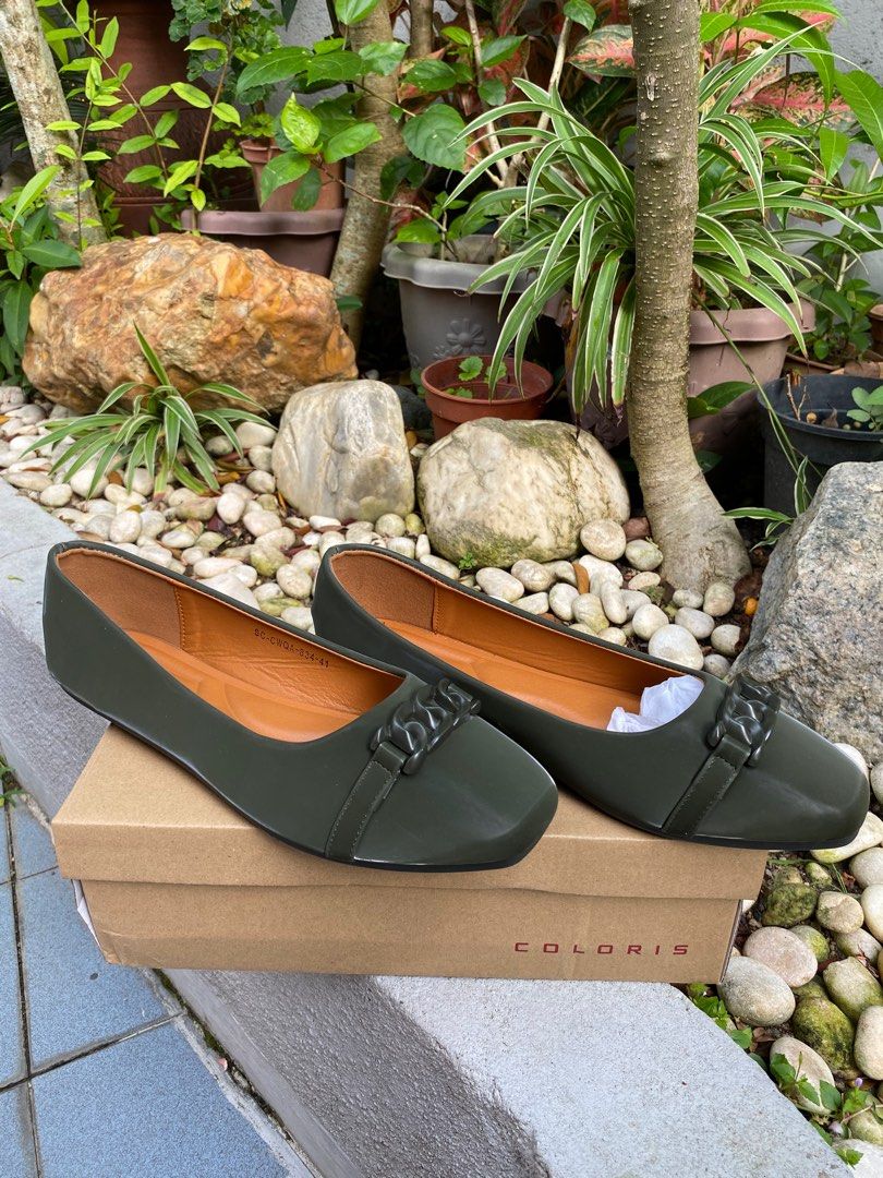Navy flat shoes size 6 shop