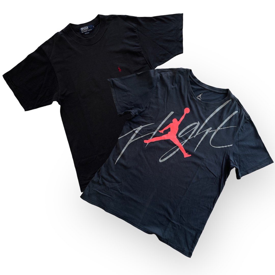 COMBO POLO RALPH LAUREN AIR JORDAN FLIGHT TSHIRT Men s Fashion