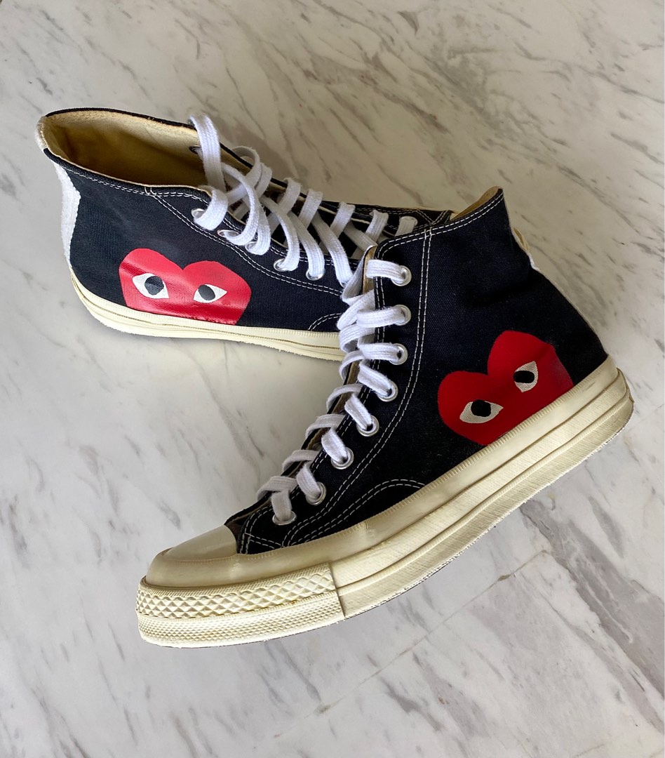 Comme Des Gar ons Play x Converse Chuck 70 Black sneakers