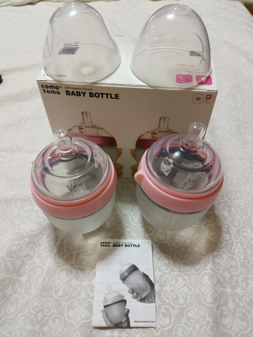 Comotomo Slow Flow 1 Hole Nipples, Babies & Kids, Nursing & Feeding