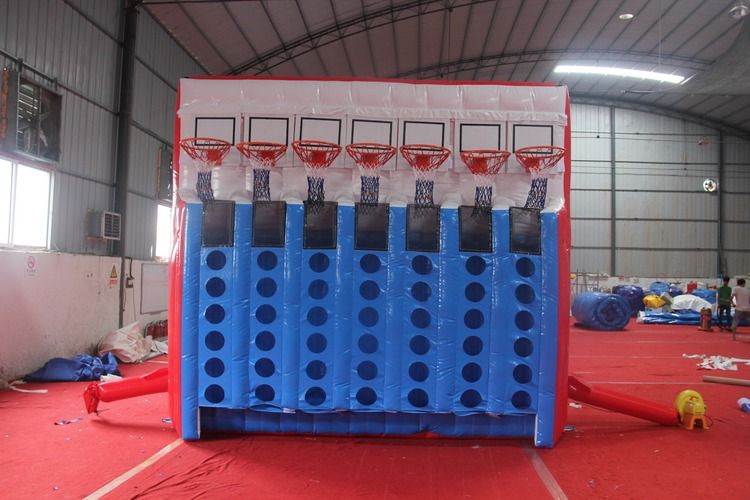 Connect 4 Basketball Inflatable Game Sports Equipment Sports Games