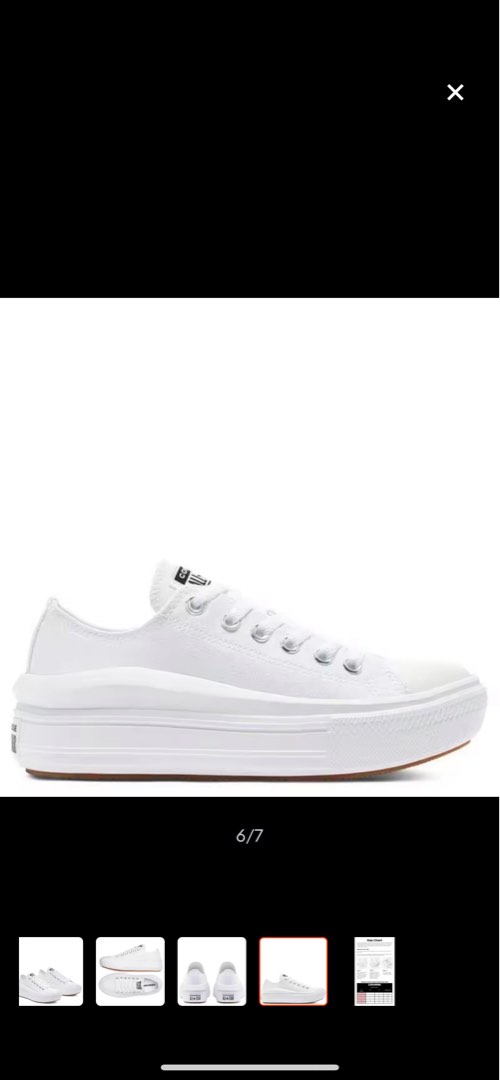 converse ox white