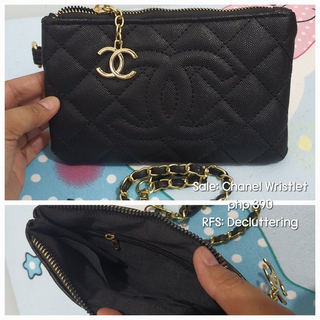 Chanel VIP Gift Bag - Sling Bag (Black), Luxury, Bags & Wallets on Carousell