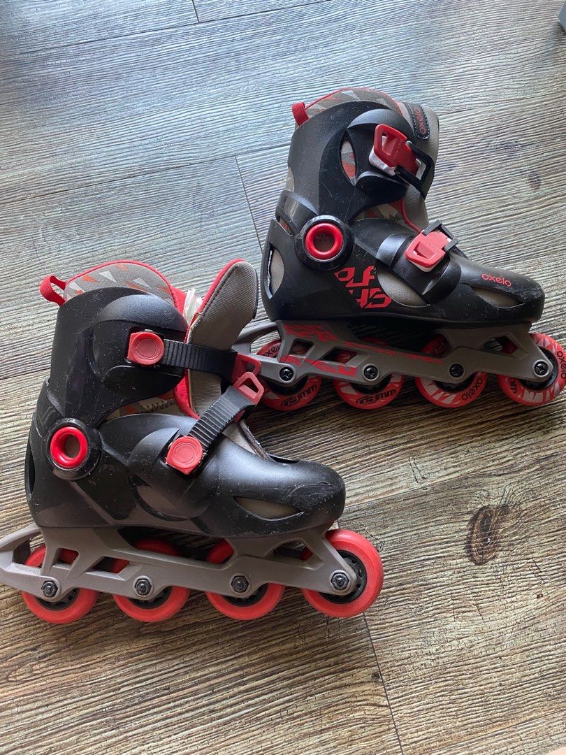 Decathlon oxelo kids in-line skates, Hobbies & Toys, Toys & Games on ...