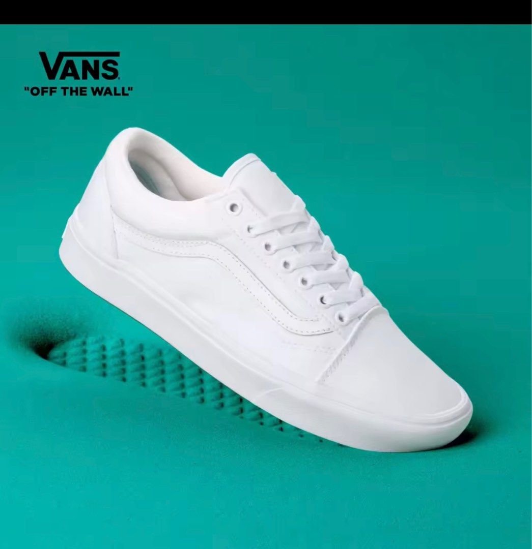 White old skool discount vans near me