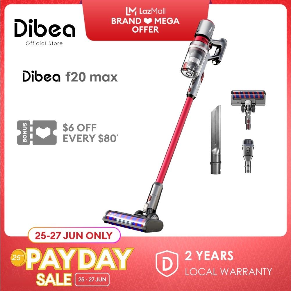 Dibea F20 Max Vacuum Cordless