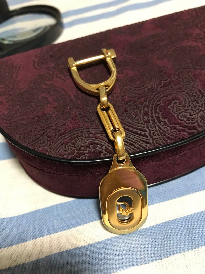 Dior Key ring/Bag charm Golden ref.30007 - Joli Closet