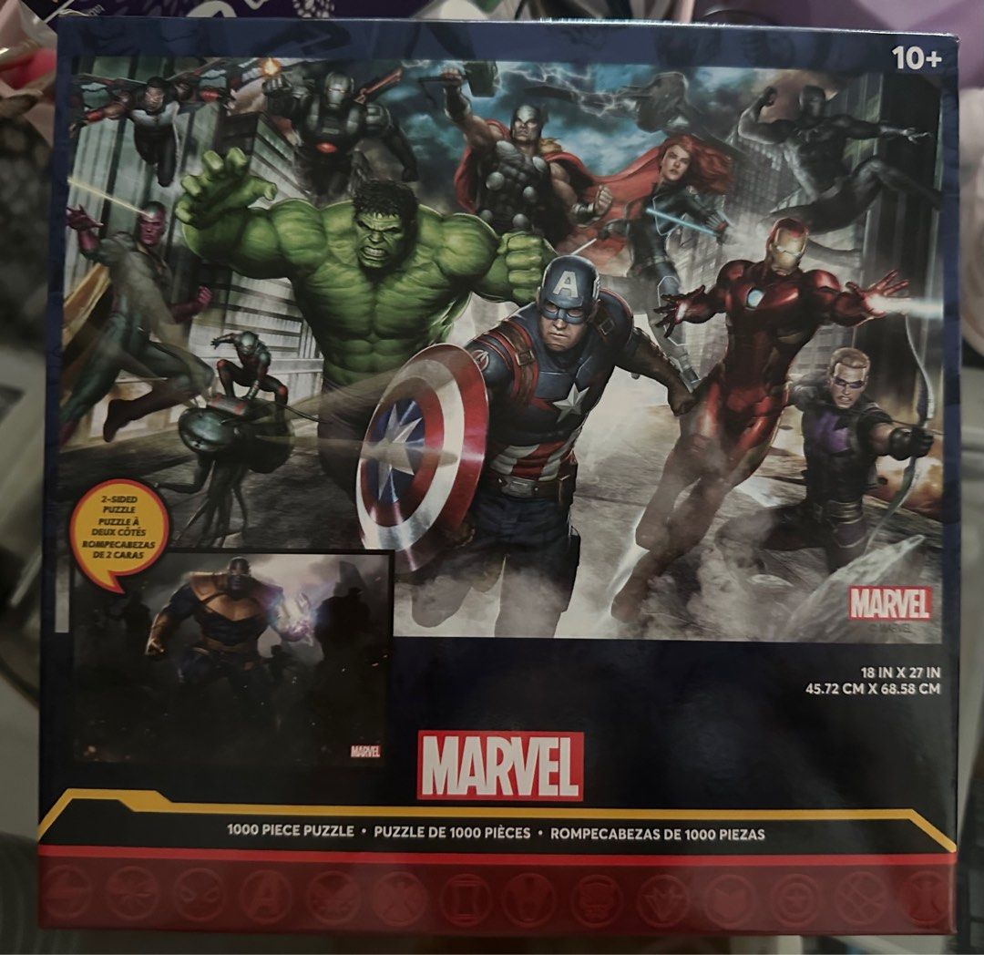 Marvel's Avengers 2-Sided Puzzle
