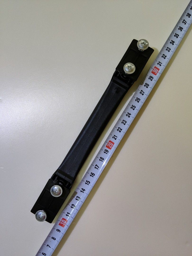 *DIY fix broken suitcase handle. replacement Spare hand pull part for