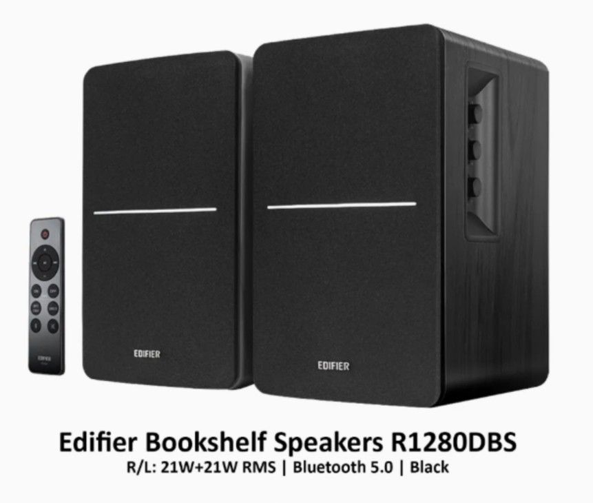 Edifier Bookshelf Speakers, Audio, Soundbars, Speakers & Amplifiers on