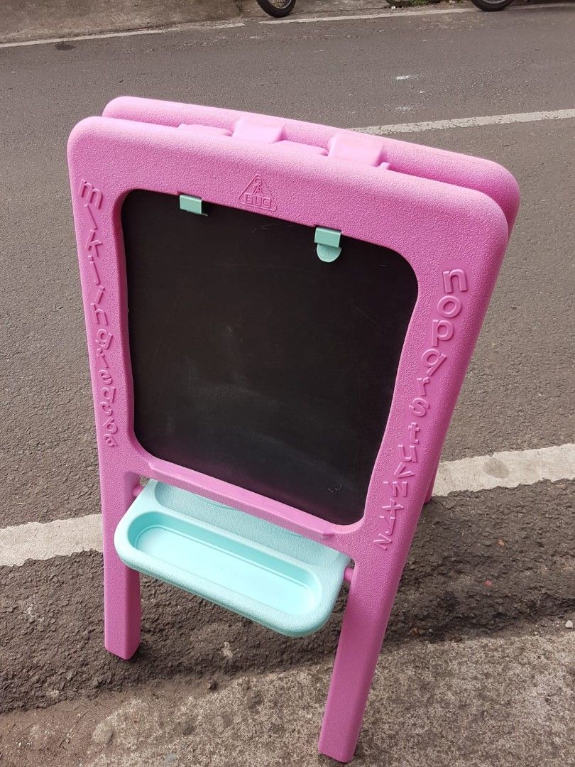 ELC DOUBLE EASEL/ PAPAN TULIS ELC on Carousell