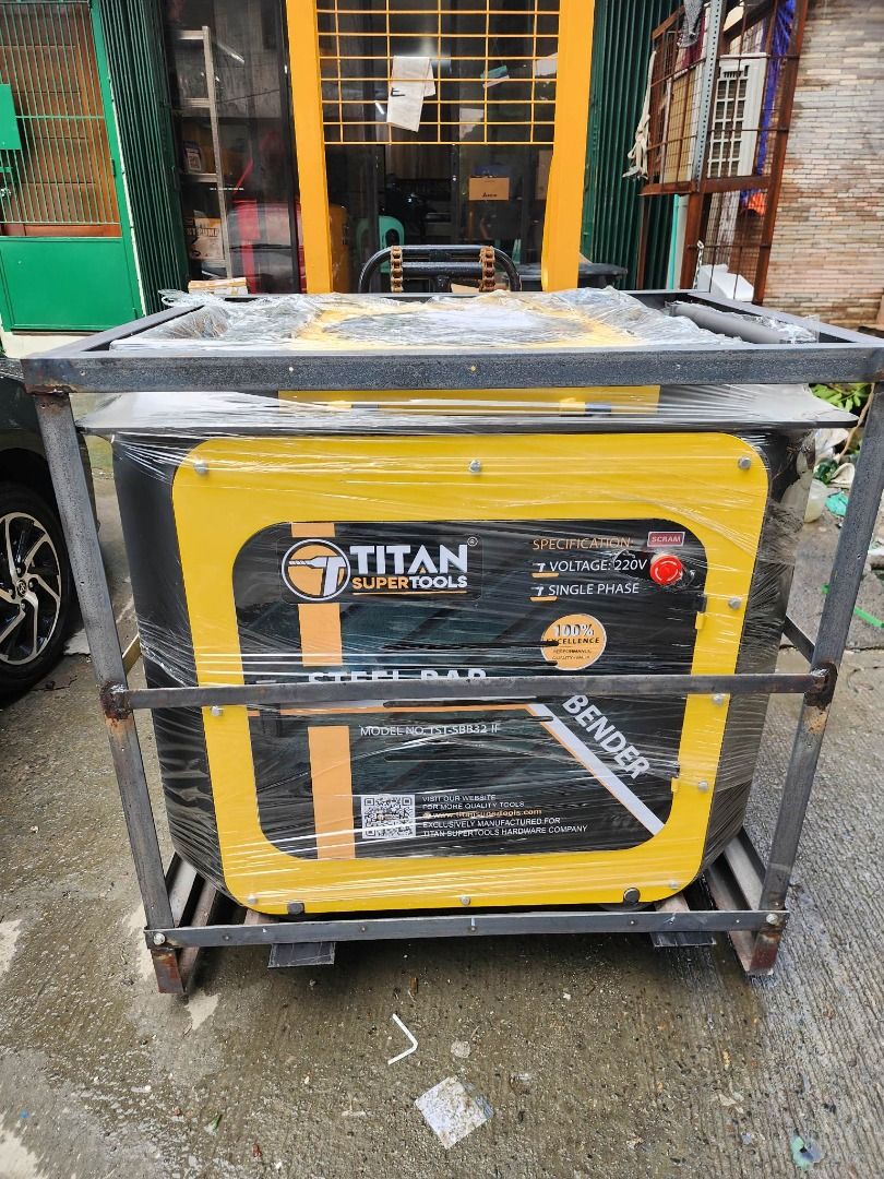 Electric Bar Bender (Category: Construction Tools & Equipment) located in Manila. Submitted by 09150361920ronvillaflor (Listing ID 1238804246, Image 1). Description: Electric Bar Bender Brand: Titan Capacity: 32mm rebar, 40mm round bar Power: 5.5HP Single Phase 220V/60Hz ₱145,000 "Welcome to Hayai Industrial tools supply" For inquiries GLOBE:📞 ☎ 0915-036-1920 VIBER:📞 ☎ 0915-036-1920 Email me@ 📫 📑 r-o-n-.-h-a-y-a-i-@-g-m-a-i-l.c-o-m Check my C