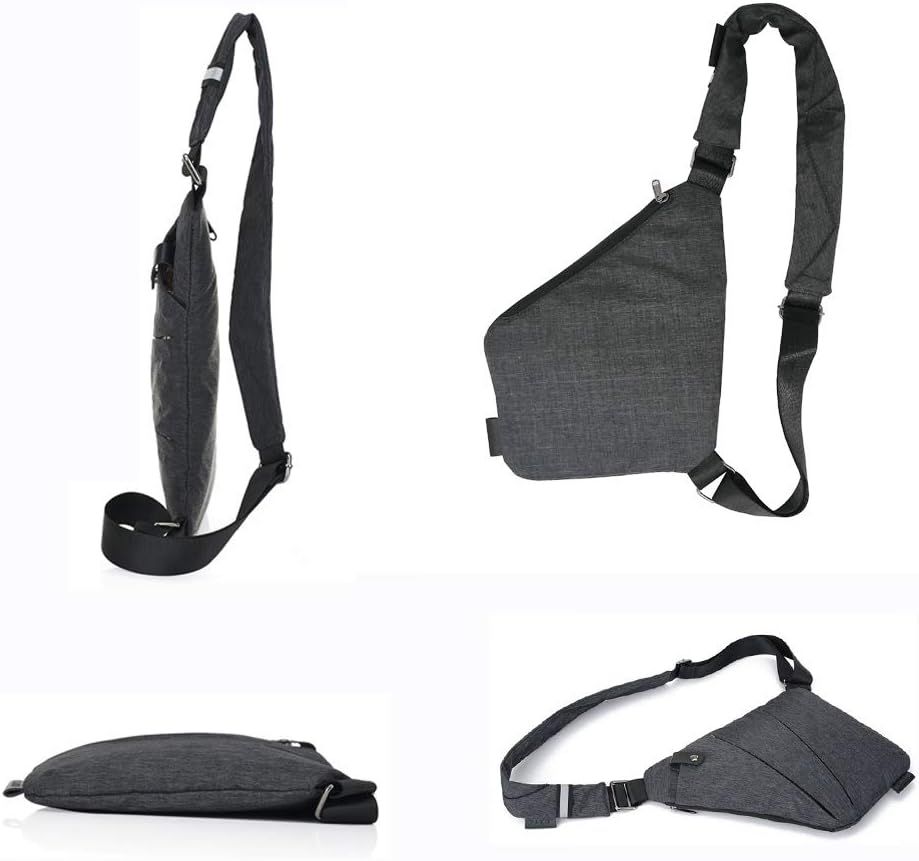 Men's anti theft shoulder clearance bag