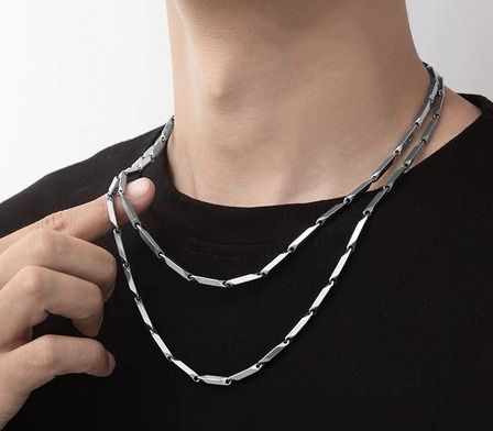 Mens choker hotsell necklaces jewelry