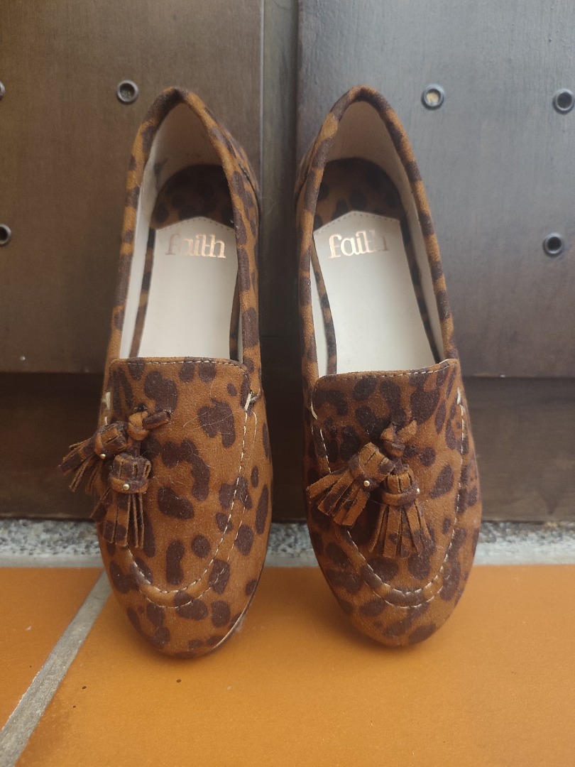 Faith leopard 2025 print shoes