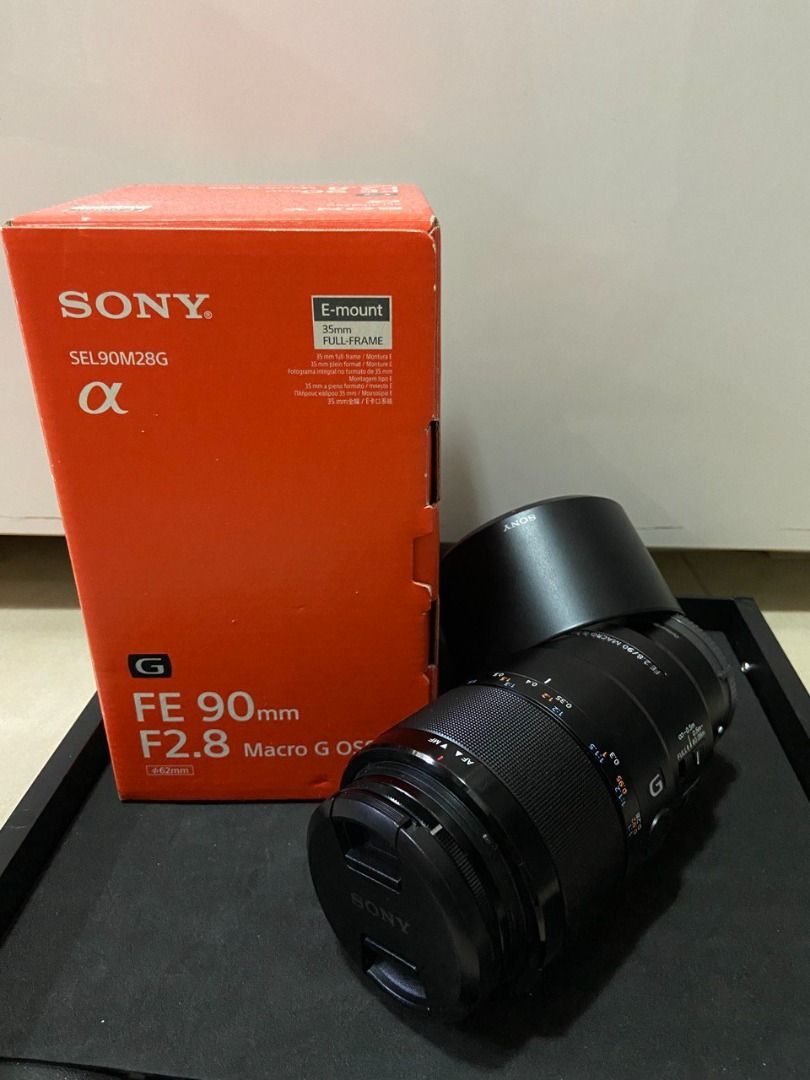 Sony FE 90mm F2.8 Macro G OSS | SEL90M28G, 攝影器材, 鏡頭及裝備