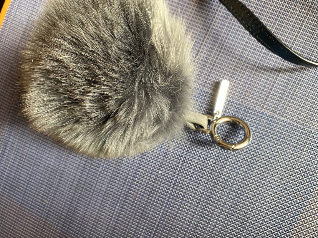 Fendi fur ball online keychain