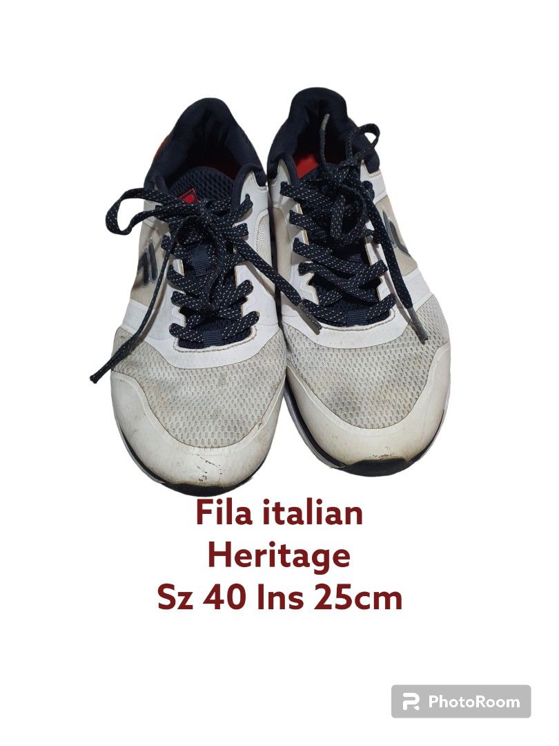 Fila Italian Heritage 40 Fesyen Pria Sepatu Sneakers di Carousell