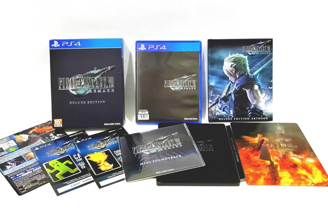 Final Fantasy VII Remake [Deluxe Edition] for PlayStation 4