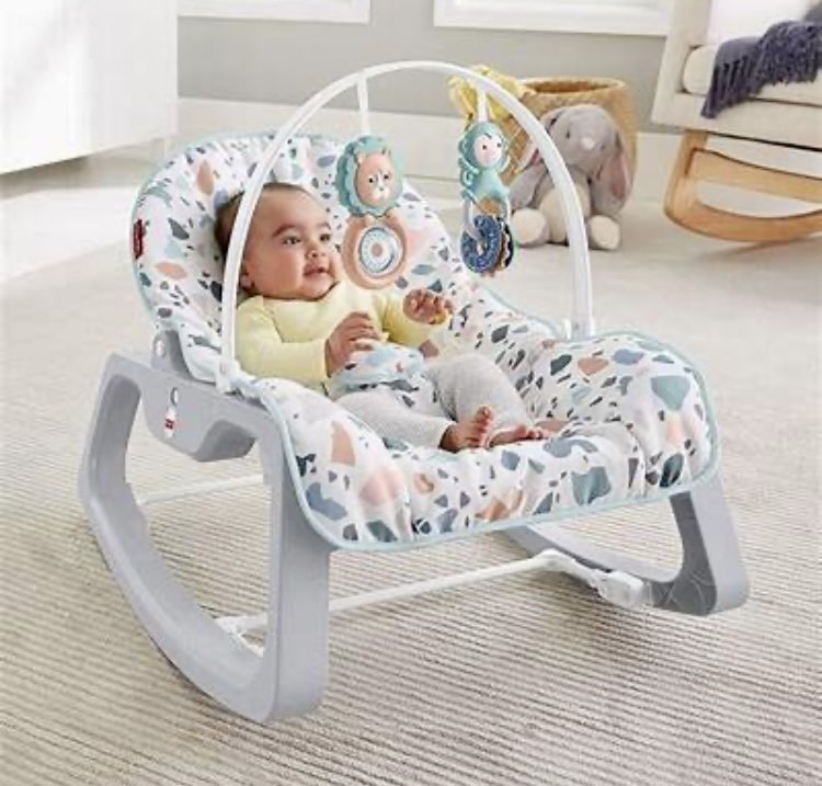 Fisher Price baby rocker, Infant To Toddler Rocker Pacific Pebble