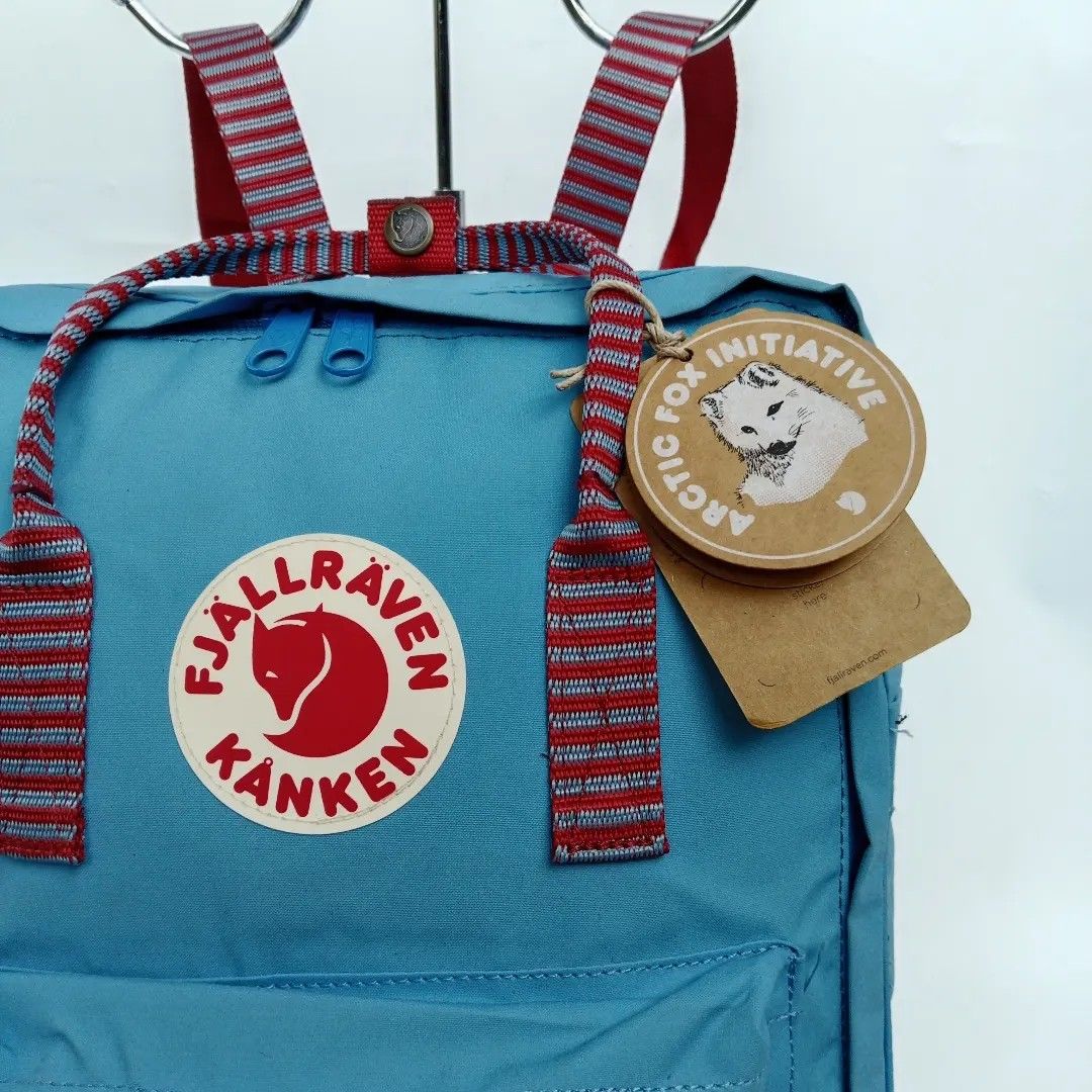 Fjällräven kanken air blue striped hot sale
