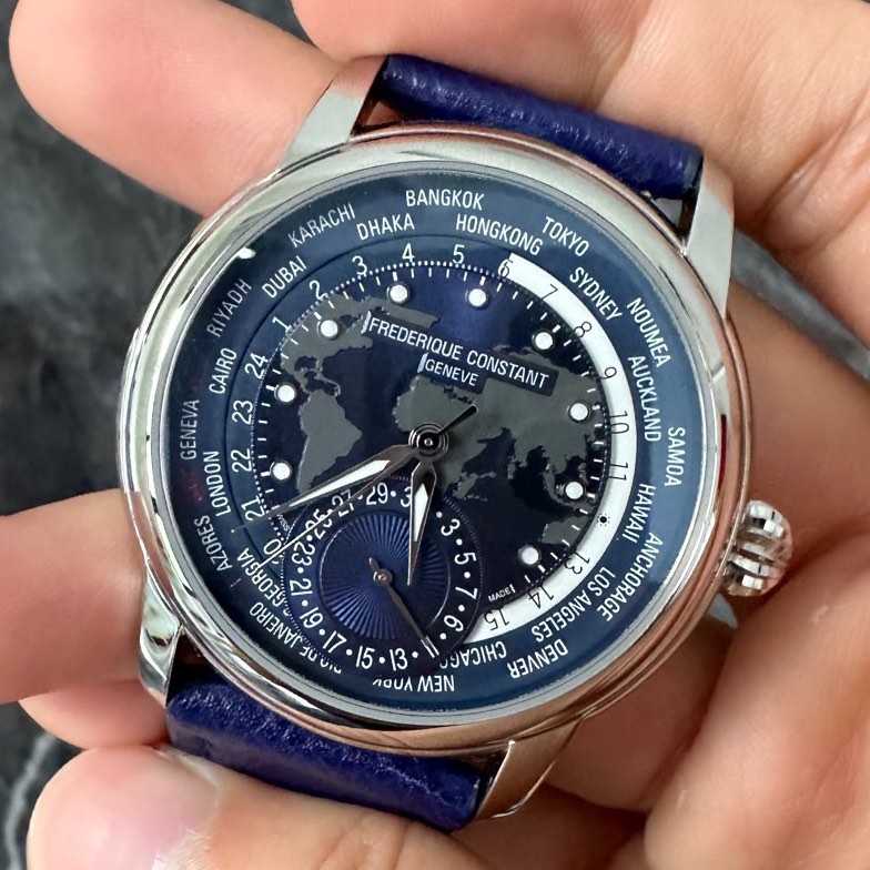 Frederique Constant Worldtimer World timer Luxury Watches on