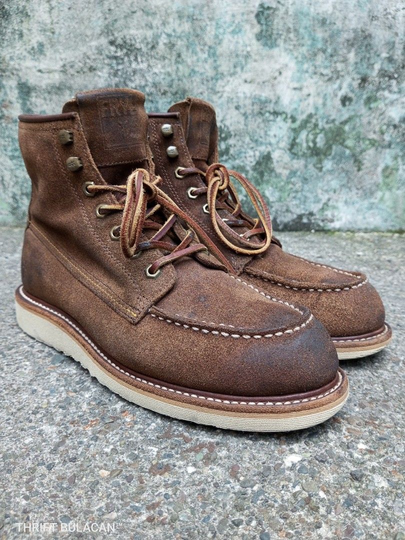 Frye moc sale toe boots