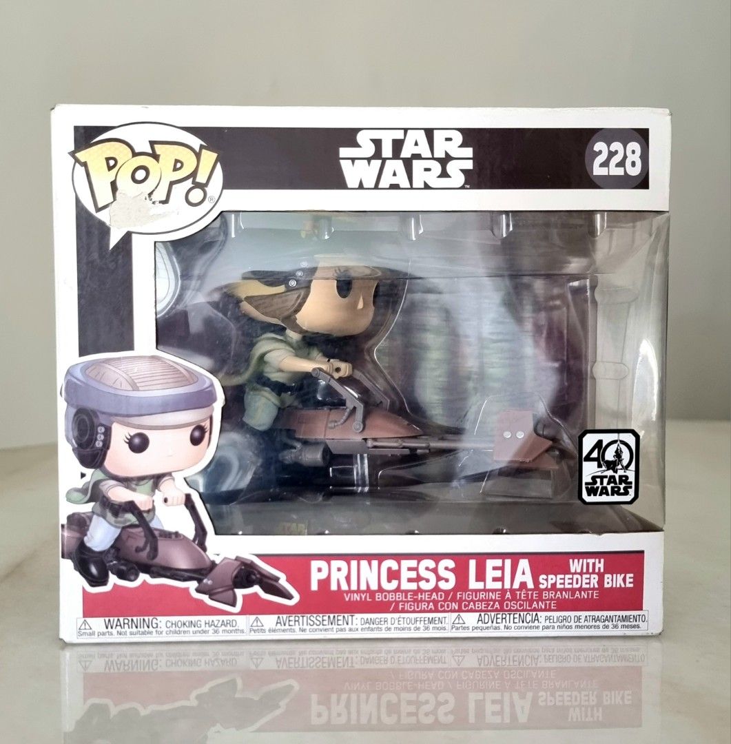 Funko pop princess top leia speeder bike