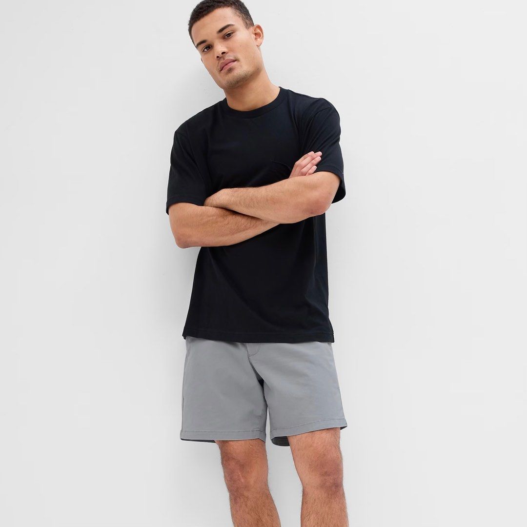 Mens 7 cheap khaki shorts