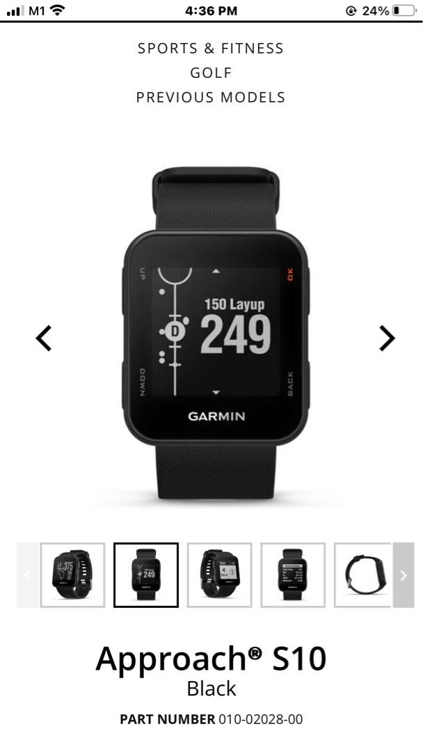 Garmin online s10 app