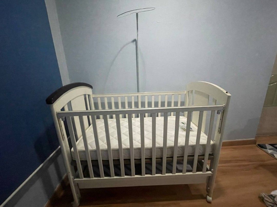 Getha Mattress with baby cot, Babies & Kids, Baby Nursery & Kids