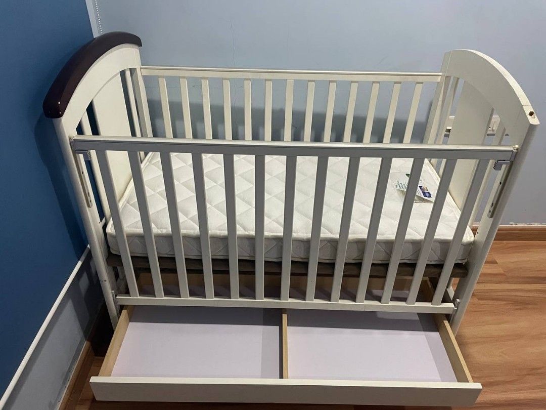 Getha Mattress with baby cot, Babies & Kids, Baby Nursery & Kids