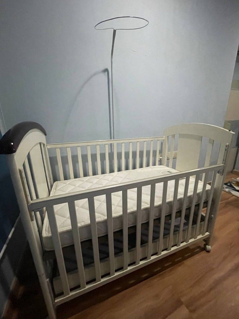 Getha Mattress with baby cot, Babies & Kids, Baby Nursery & Kids