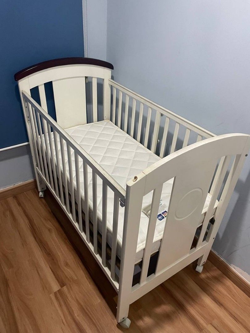 Getha Mattress with baby cot, Babies & Kids, Baby Nursery & Kids