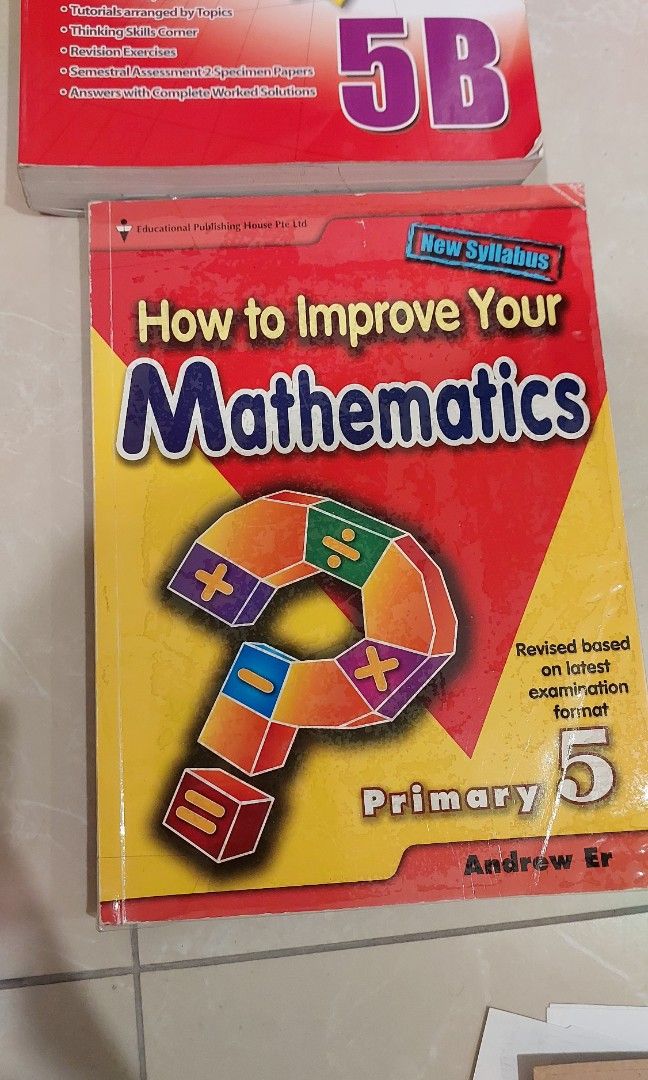 Grade 5 Singapore Math book, Hobbies & Toys, Books & Magazines
