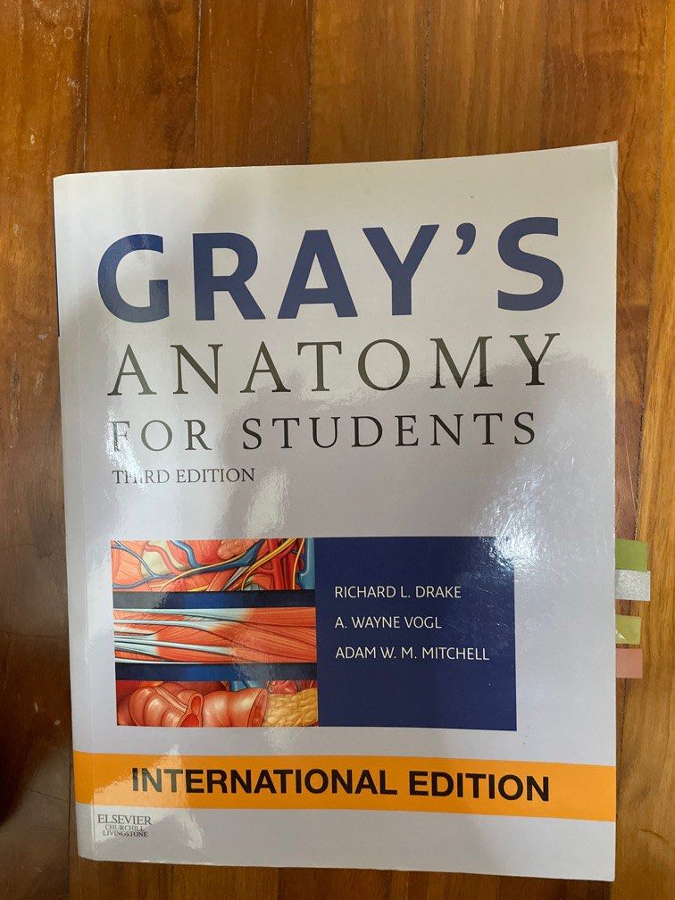 Gray’s Anatomy textbook, Hobbies & Toys, Books & Magazines, Textbooks