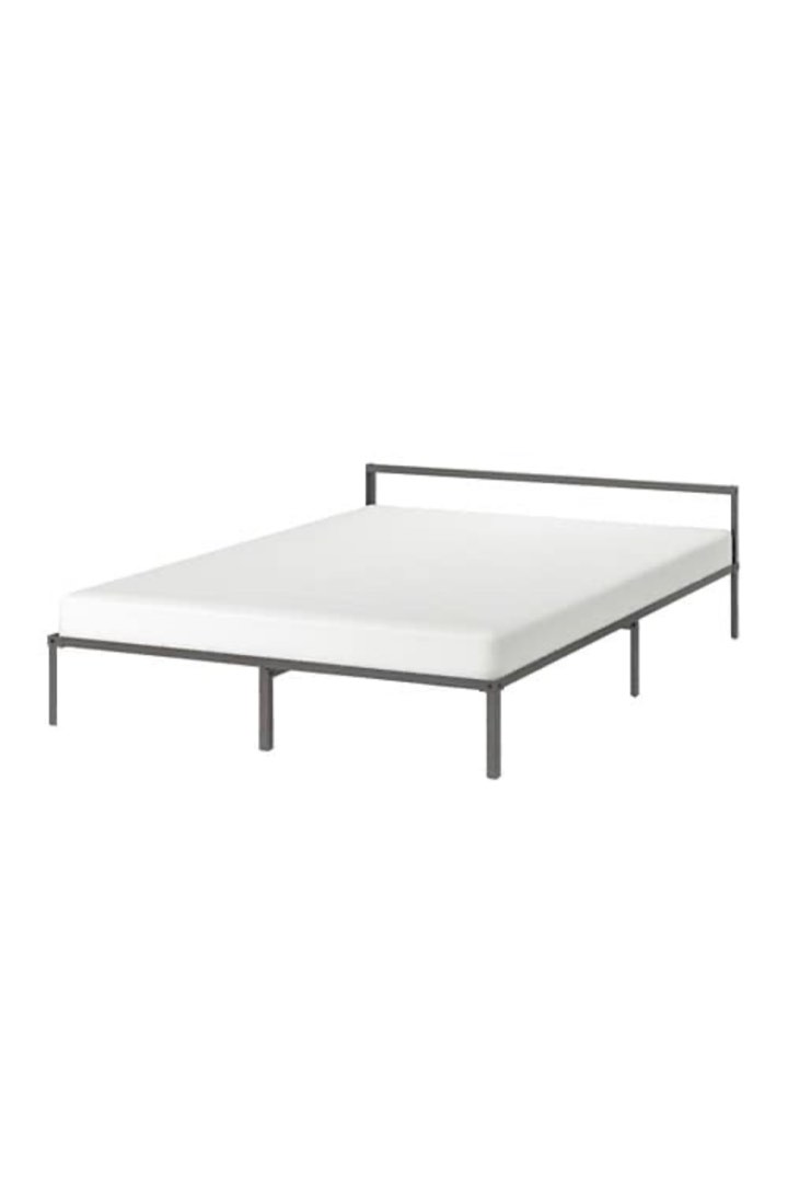 GRIMSBU IKEA queen size bed frame, Furniture & Home Living, Bedding