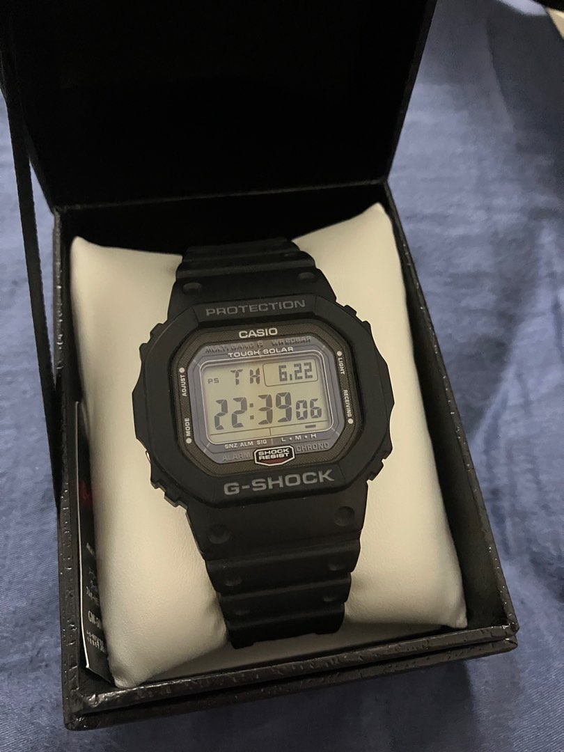 G-SHOCK GW-5000-1JF, 男裝, 手錶及配件, 手錶- Carousell