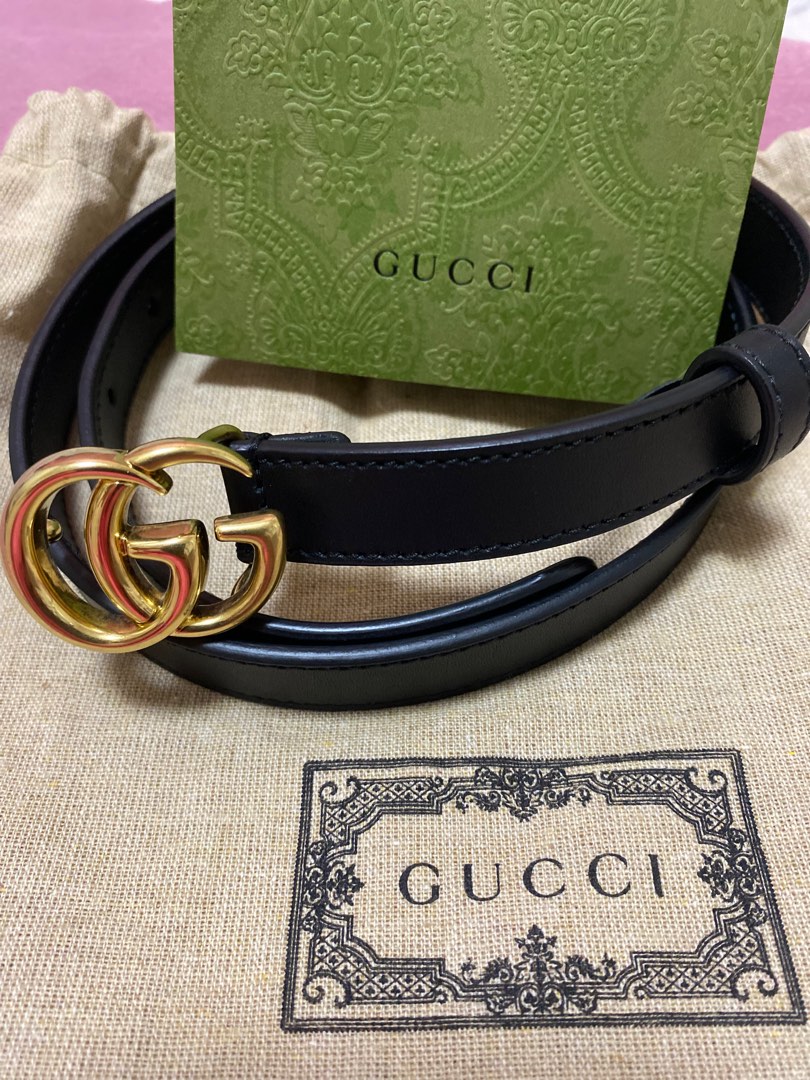 genuine leather gucci belt women