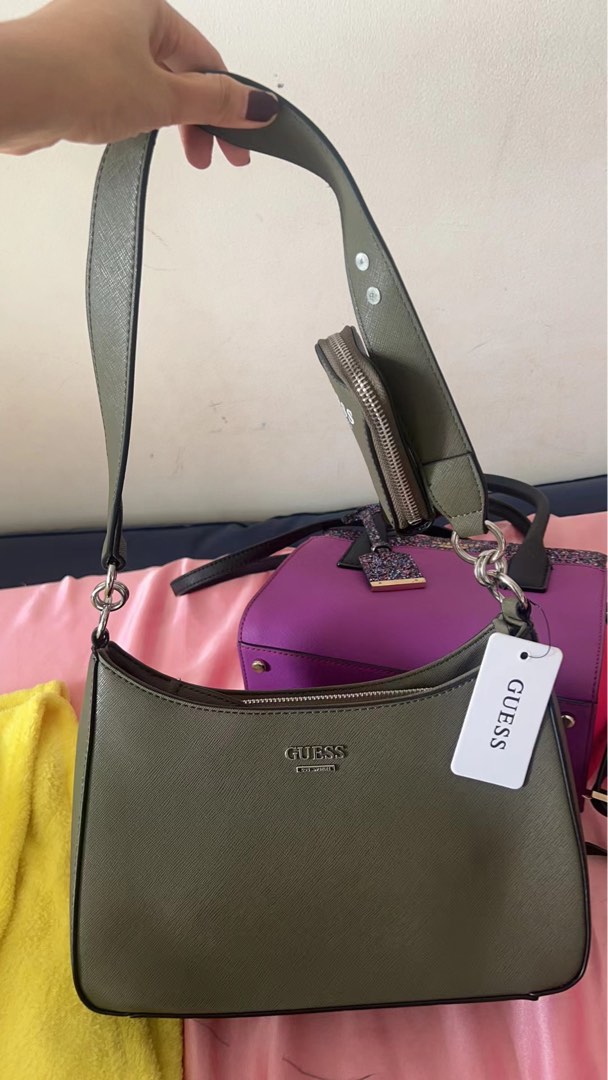GUESS SHOULDER BAG, Women's Fashion, Bags & Wallets, Shoulder