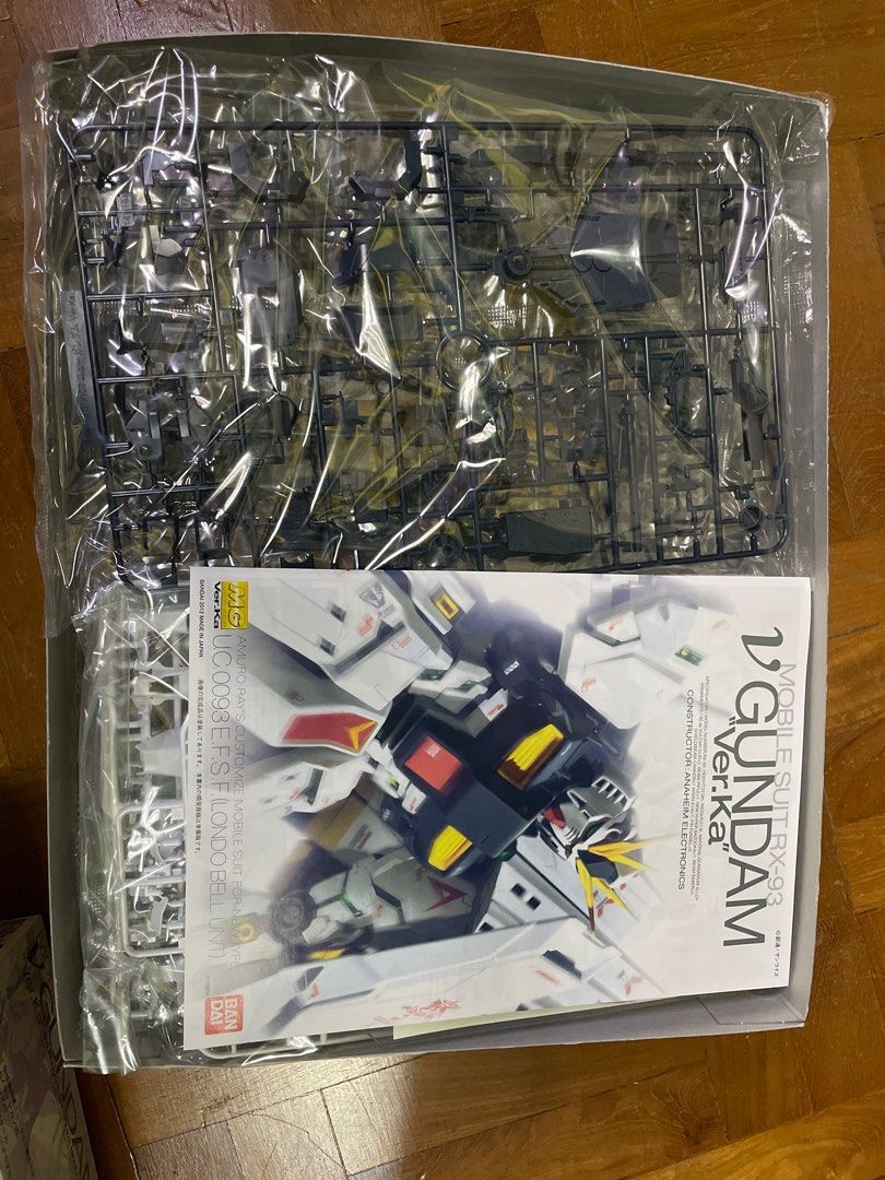 フィンファンネル 画像 MG 1/100 GUNDAM SIDE-F 限定 RX-93 ν