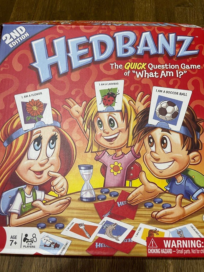 HEDBANZ Question Game / Guessing Game / Family Game, Hobbies & Toys