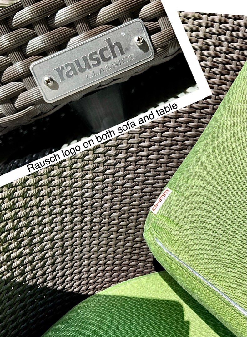 SOLD Rausch outdoor sofa, Furniture & Home Living, Outdoor Furniture on