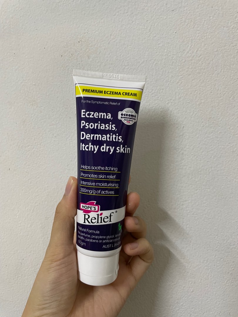 HOPE’s Relief premium eczema cream for eczema psoriasis dermatitis