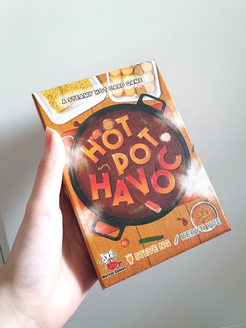 Hot Pot Havoc card game, Hobbies & Toys, Toys & Games on Carousell