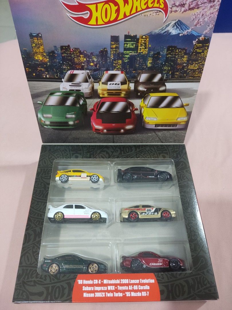 Hot Wheels JDM Box Set, Hobbies & Toys, Toys & Games on Carousell