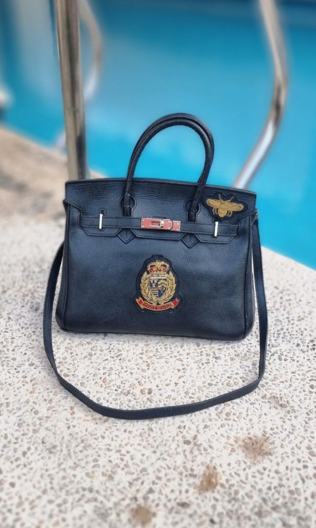 House of Hello Birkin in genuine leather