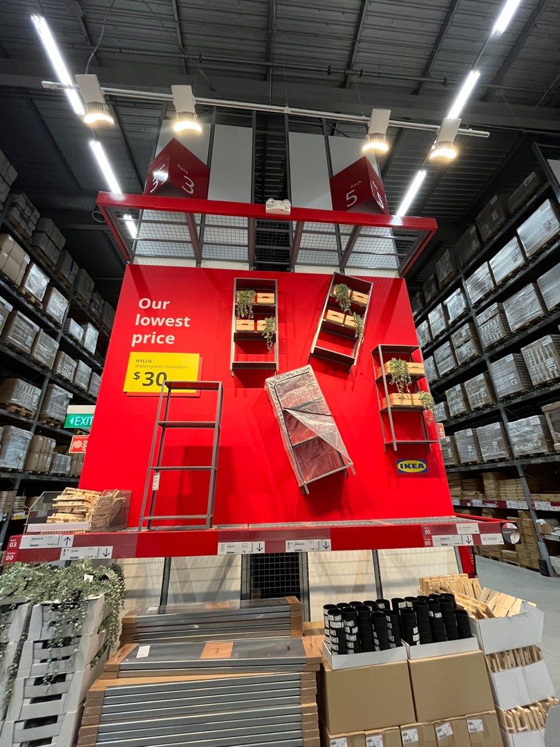 Ikea HYLLIS Metal Rack shelf Many to go, Furniture & Home Living