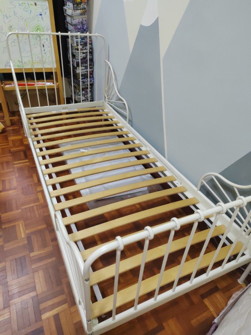 Ikea Minnen Bed Frame, Furniture & Home Living, Furniture, Bed Frames